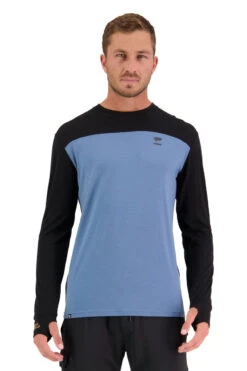 Mons Royale Yotei LS (Black / Blue Slate)