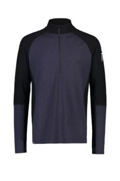 Mons Royale Olympus Half Zip (Black / 9 Iron) -MAO Ski Butik 100387 1165 119 201