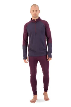 Mons Royale Olympus Half Zip (Wine / Iron) 8 Mons Royale Olympus Half Zip (Wine / Iron) -MAO Ski Butik 100387 1165 934 106